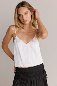 Silky Amore Cami Blouse White