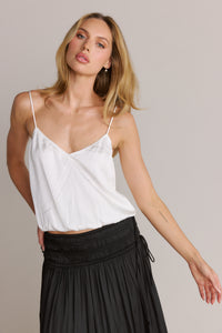 Silky Amore Cami Blouse White