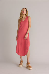 Relaxed Fit Maxi Dress Watermelon