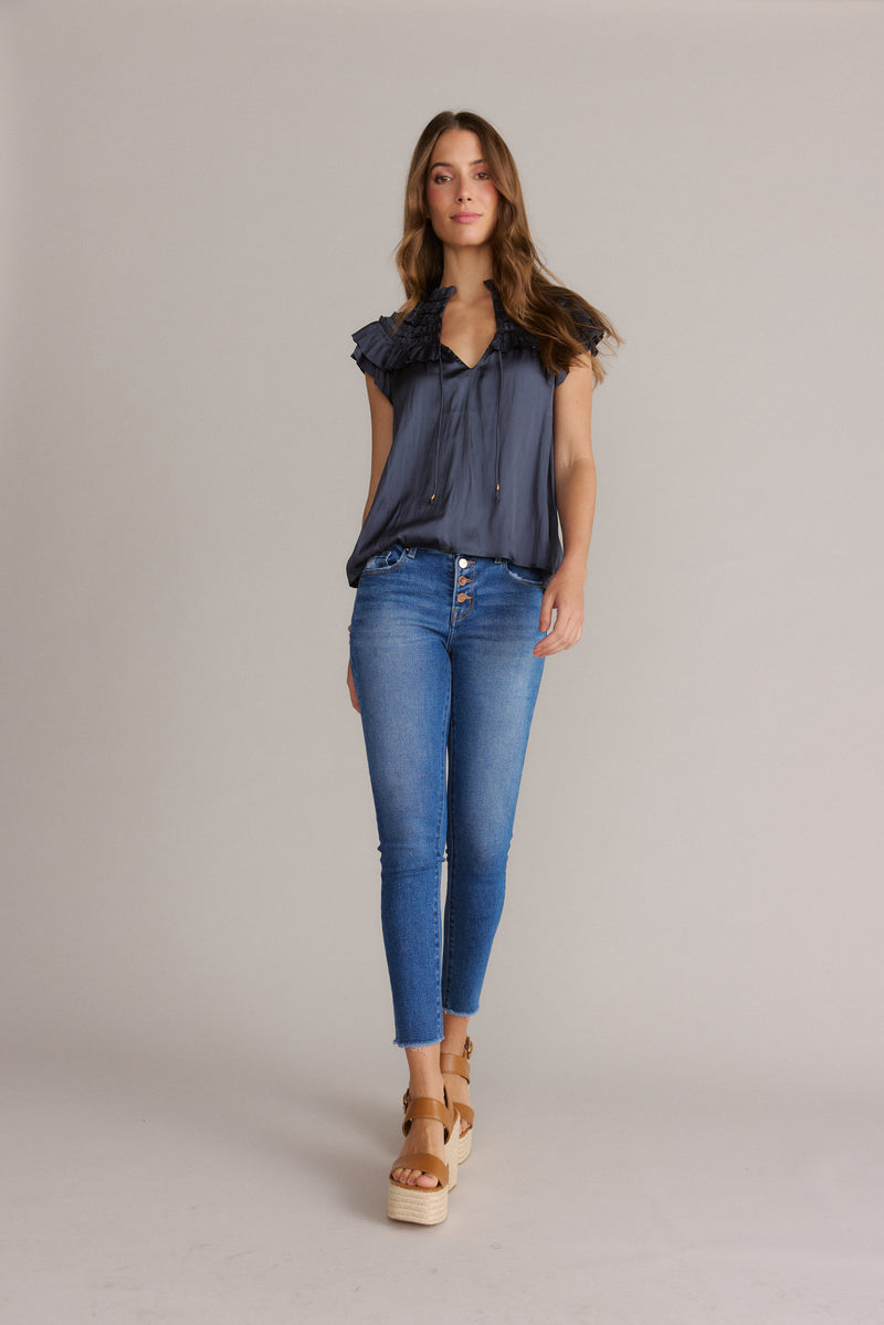 Mid-Rise Skinny Jeans