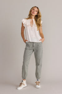 Jogger Dress Pant Ash Grey