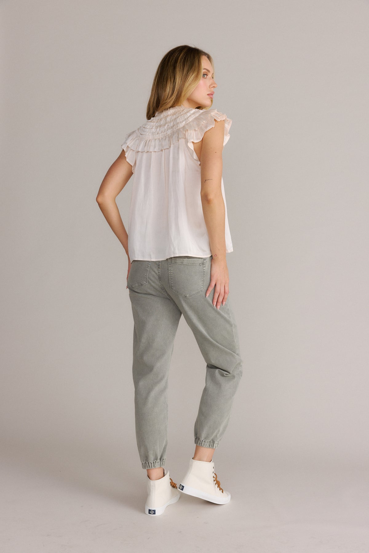 Jogger Dress Pant Ash Grey