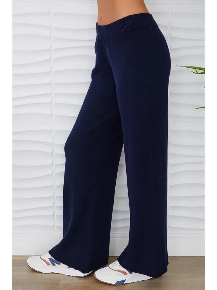 Italian  Fashionable Sweater Pant Navy