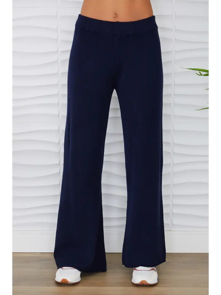 Italian  Fashionable Sweater Pant Navy
