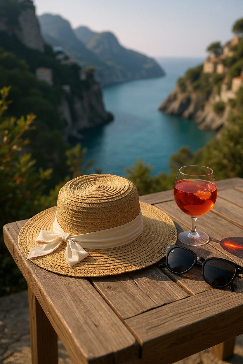 Woven Panama Hat with Bow