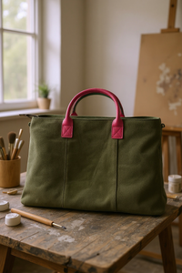 Luxurious Milano Suede Leather Handbag 4 Colors