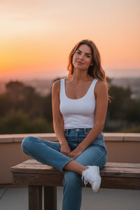 Bodysuit Tank Top Off-White