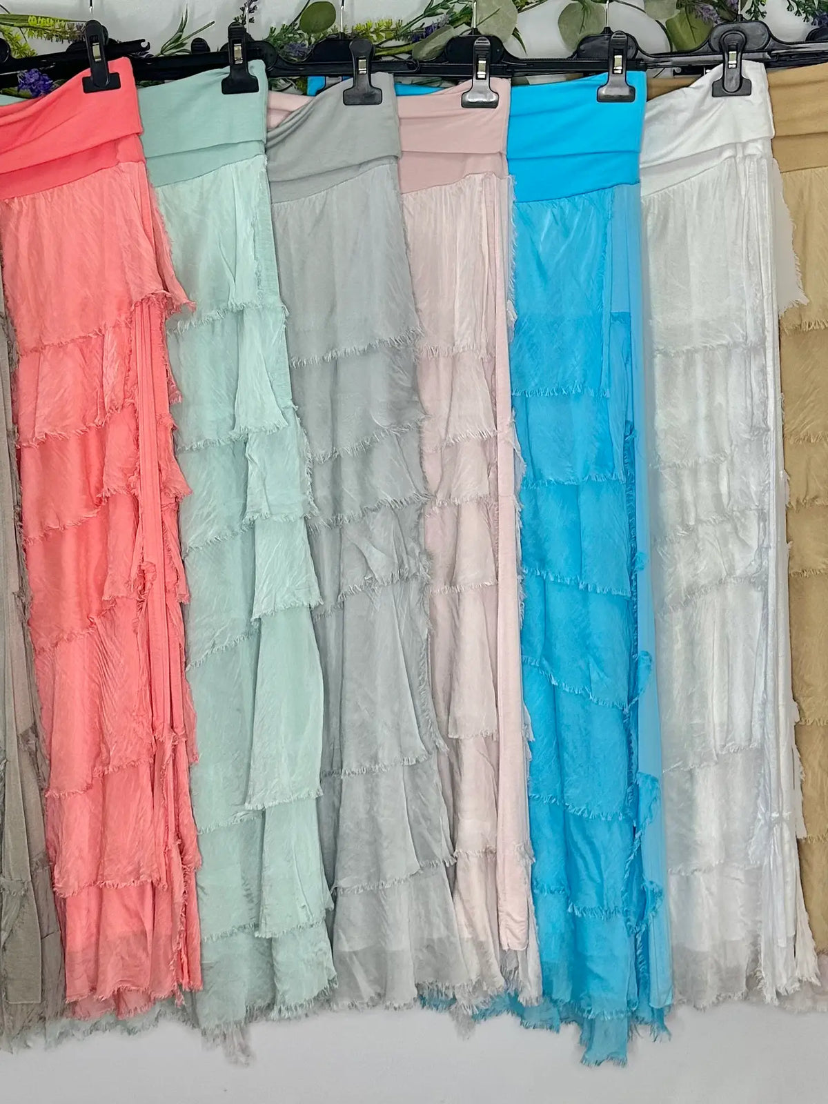 Ruffle Skirt/Dress Black